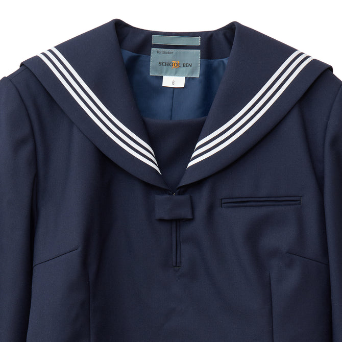 SCHOOL BEN オリジナル　冬横開きセーラー